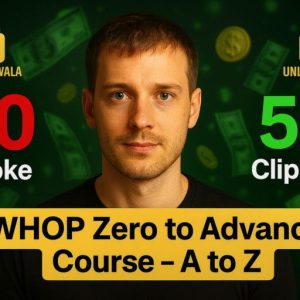 WHOP Zero to Advance Course - A to Z Mastery
