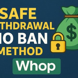 WHOP Safe Withdrawal Method – Without Ban
